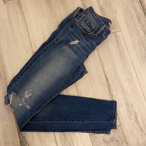 Old Navy Distressed Rockstar Skinny Jeans